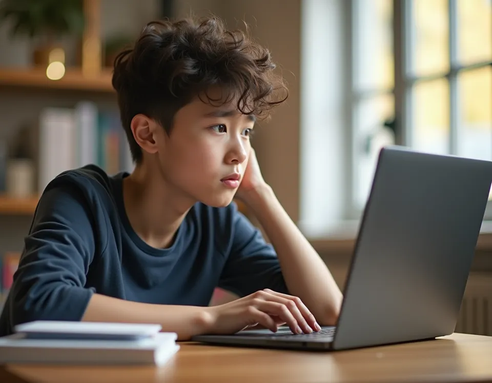 A student facing a convincing phishing email